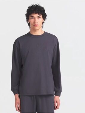 Skims Heavyweight Cotton MENS RELAXED LONG SLEEVE T-SHIRT Size 2X